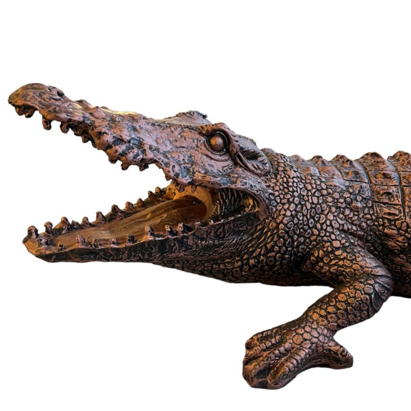 Figurka dekoracyjna krokodyl 80 cm