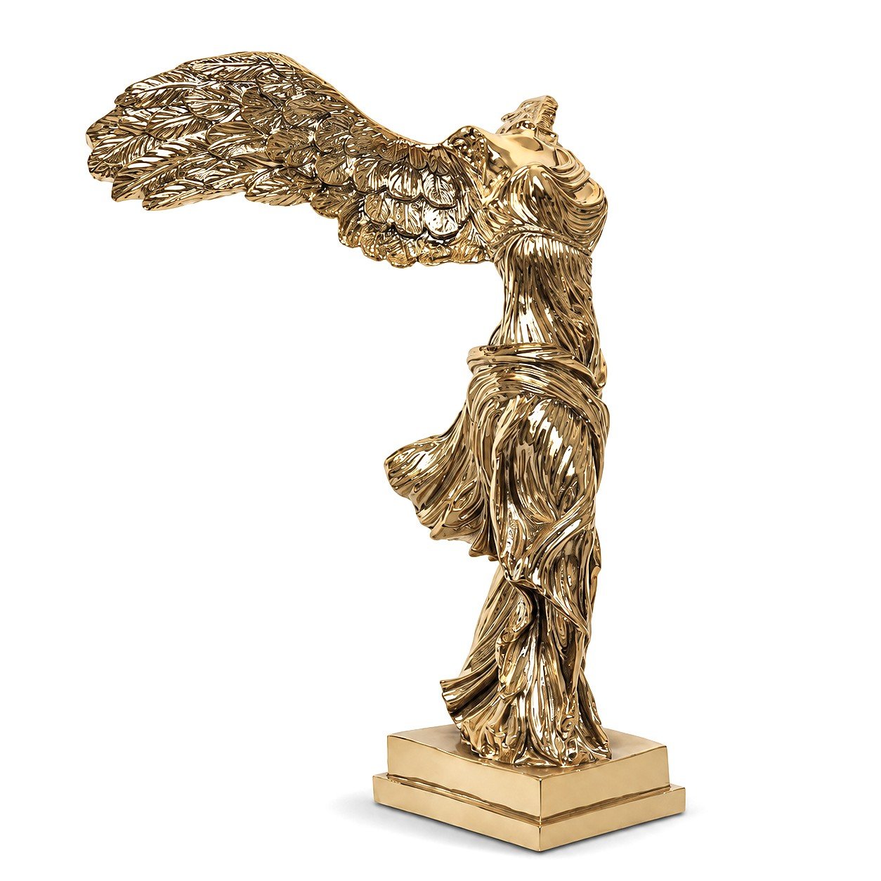 Złota figurka Nike 38cm - obrazek 1
