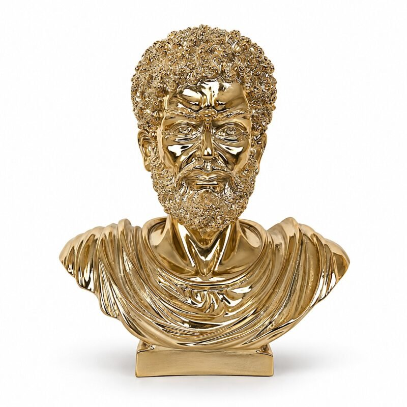 Złota figurka Popiersie Aurelius30 cm