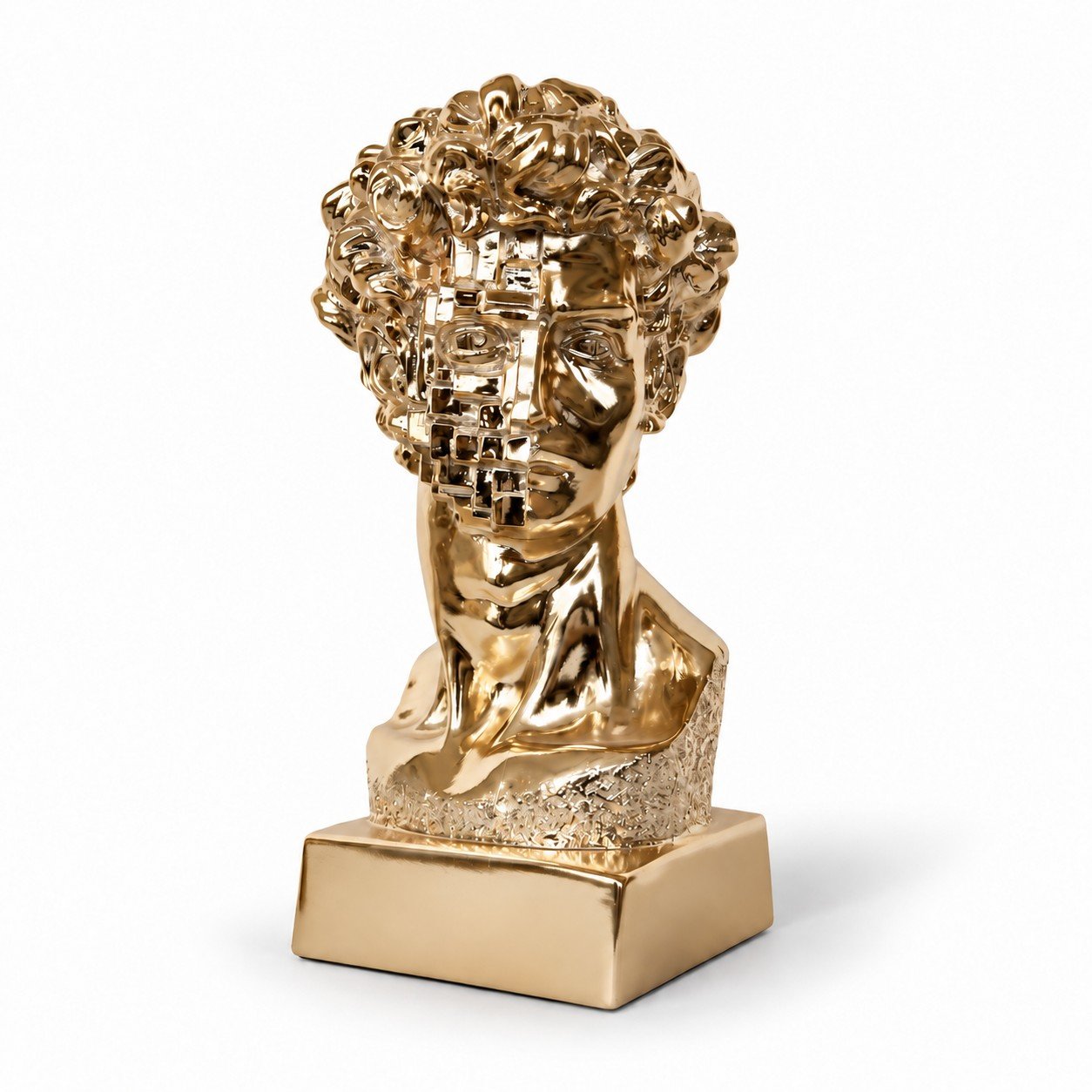 Złota figurka David 32cm - obrazek 1