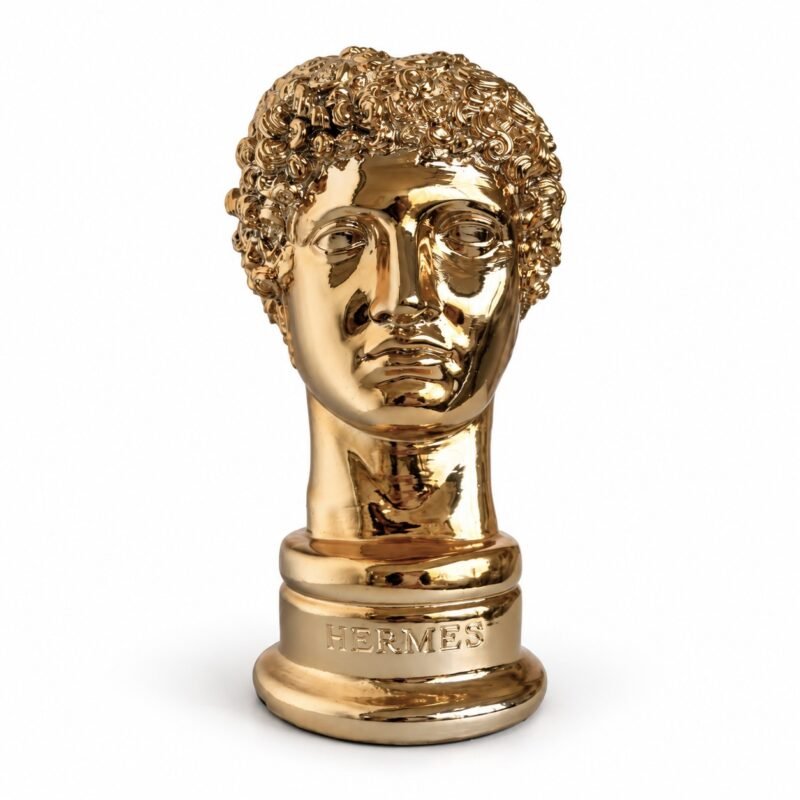 Złota figurka Hermes 28cm