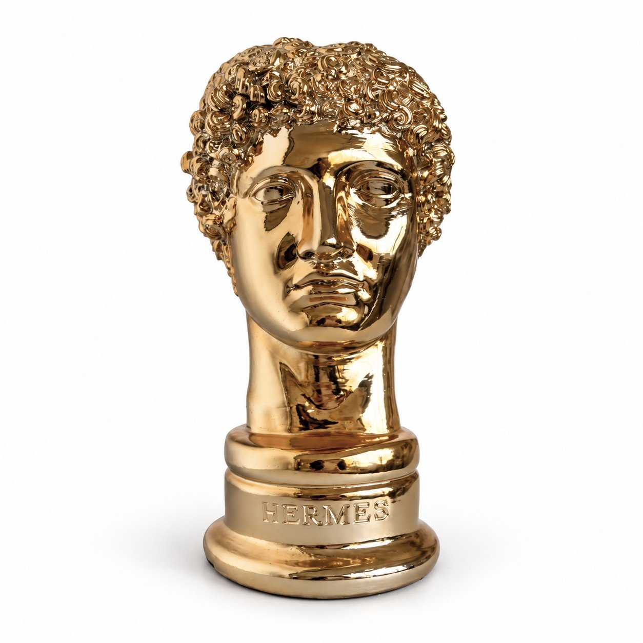 Złota figurka Hermes 28cm - obrazek 1