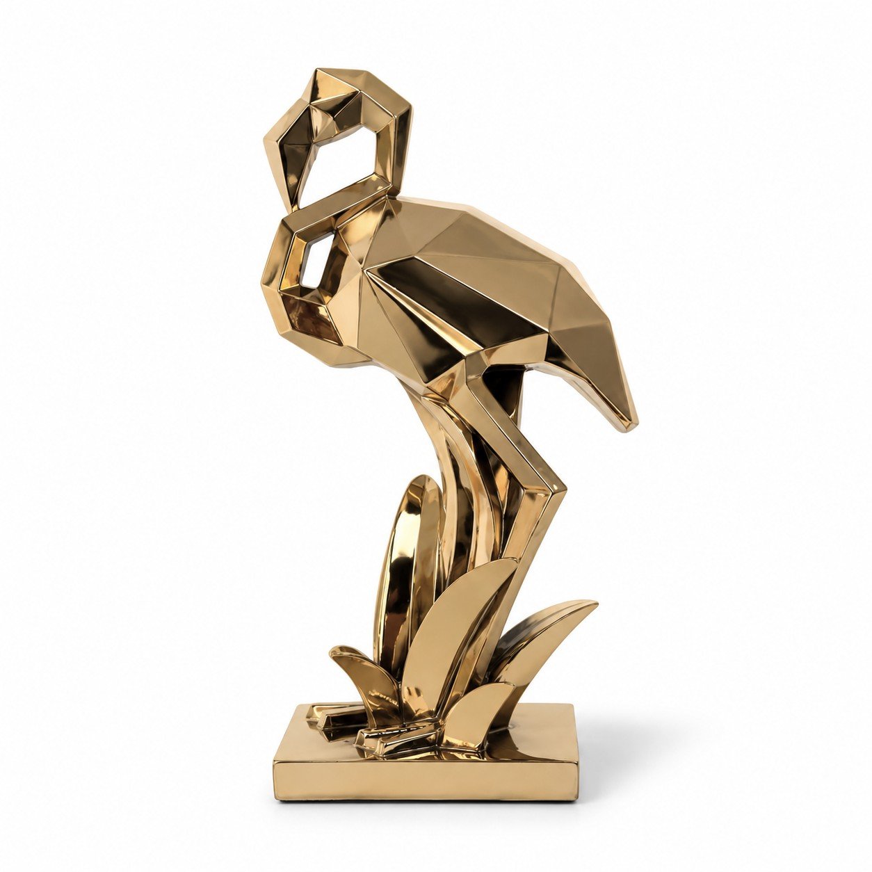 Złota figurka Flaming 35cm - obrazek 1
