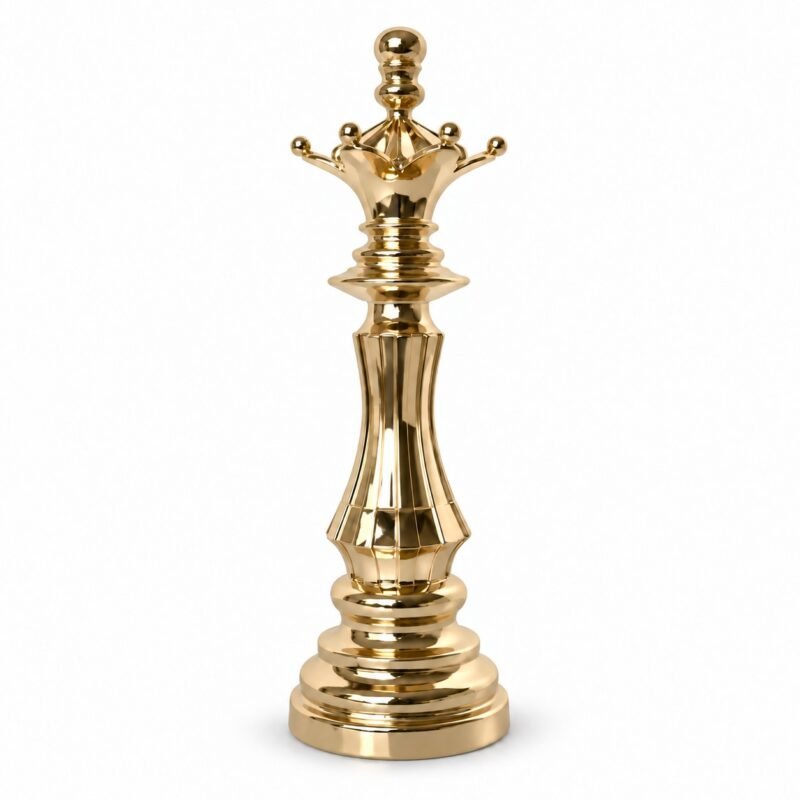 Złota figurka szachowa Królowa 36cm