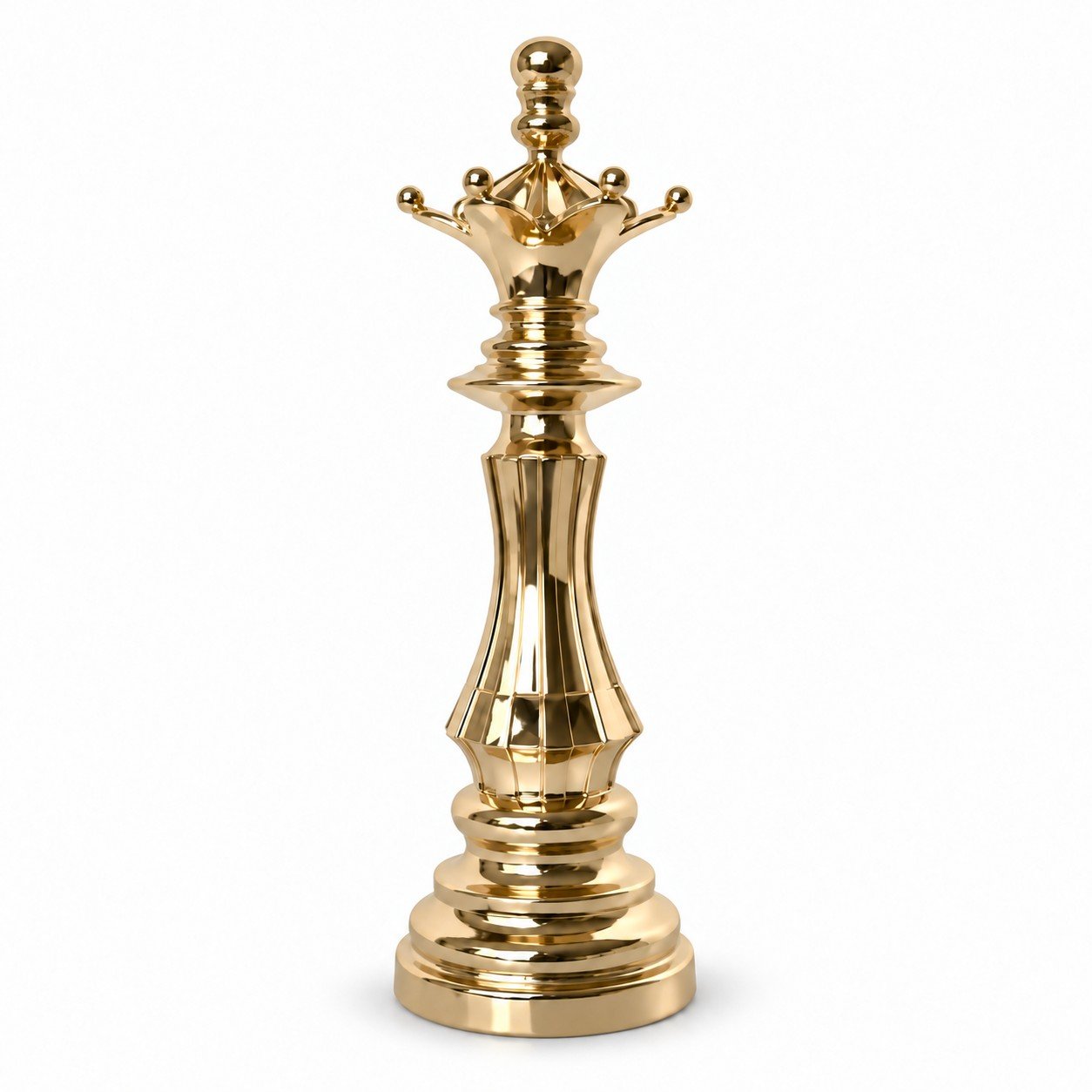 Złota figurka szachowa Królowa 36cm - obrazek 1