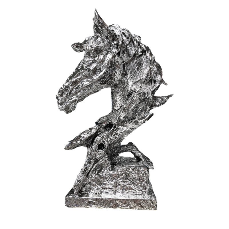 Srebrna figurka Koń 38 cm