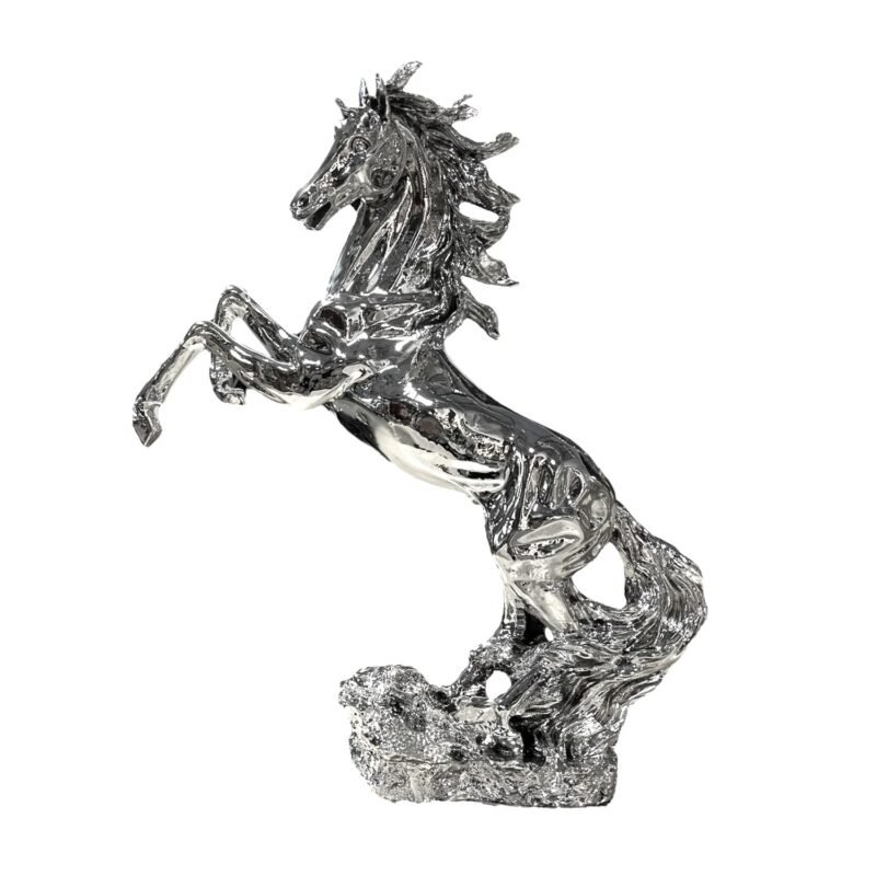 Srebrna figurka Koń 59 cm