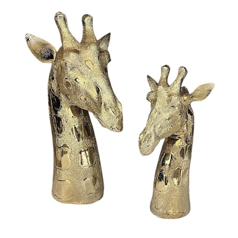 Złota figurka Żyrafa 29cm / 40cm