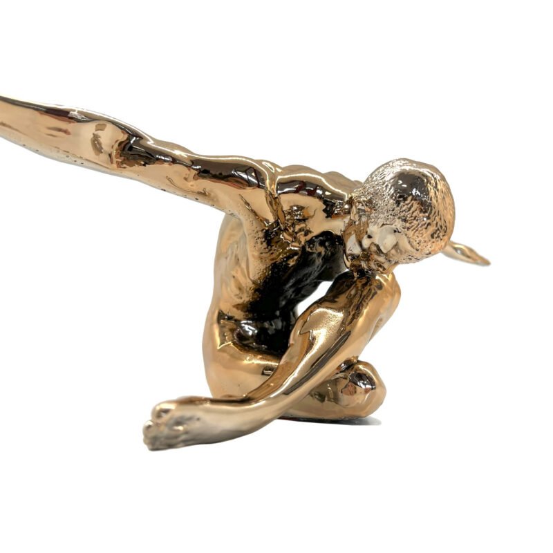 Złota figurka Atleta 42 cm - obrazek 2