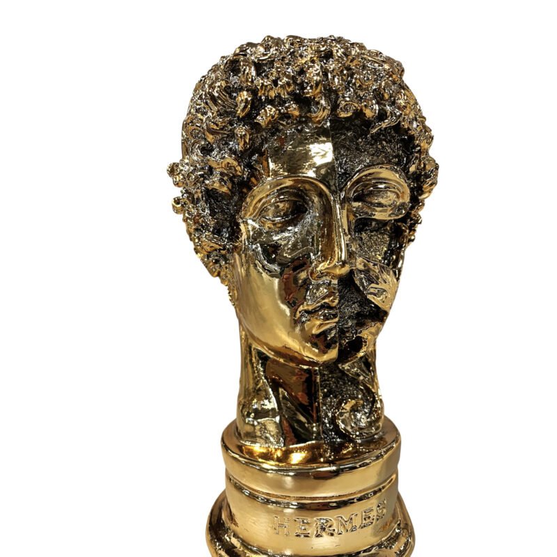 Złota figurka Hermes 28 cm - obrazek 2