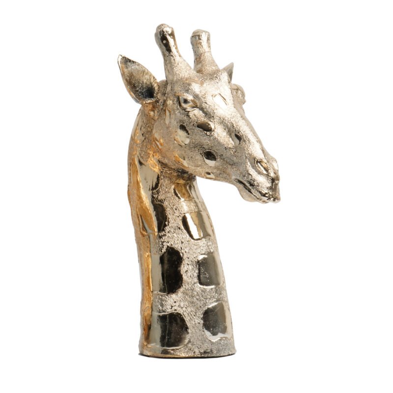 Złota figurka Żyrafa 40 cm