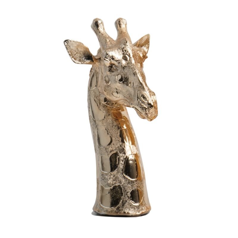 Złota figurka Żyrafa 29 cm