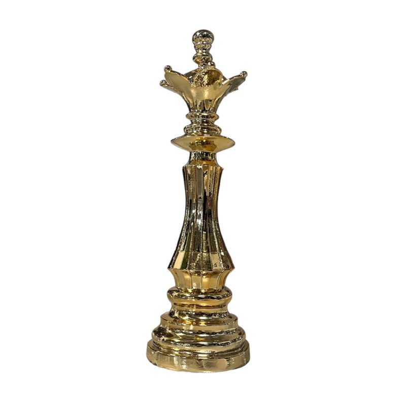 Złota figurka szachowa Królowa 36 cm