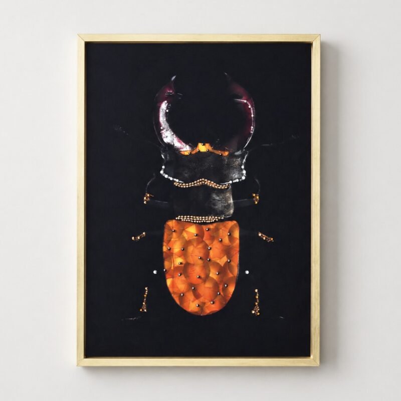 Obraz na szkle żuk 50x70cm